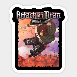 Attack on Titan Hange Zoe Artwork Sticker